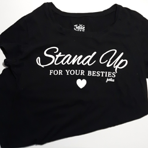 Justice sz 18 stand up for your besties - Picture 1 of 2